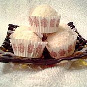 Косметика ручной работы handmade. Livemaster - original item Scrub sugar Coconut Rafaello. Handmade.