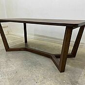 Для дома и интерьера handmade. Livemaster - original item Green oak dining table 900h1800. Handmade.