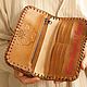 Leather wallet 'With oak leaves' - color. Wallets. schwanzchen. My Livemaster. Фото №6