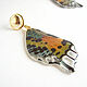 Order Earrings Bright Real Butterfly Wings Tropics Gilding. WonderLand. Livemaster. . Earrings Фото №3