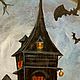  ' Haunted House' acrylic painting. Pictures. flamemilady. My Livemaster. Фото №5