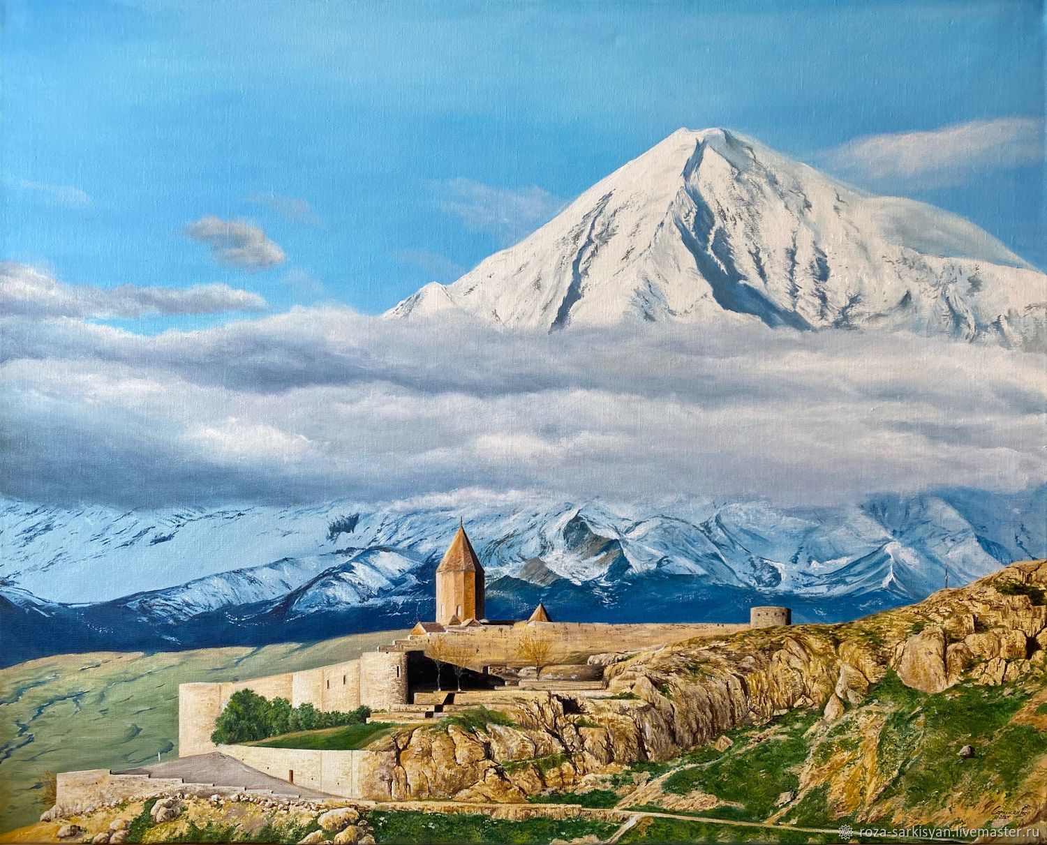 Монастырь хор Вирап в Армении