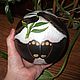 Panda bear music ball tumbler. Toys. Original painted Souvenirs and gift. My Livemaster. Фото №4