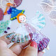 Order Angel of glass. Fusing. Christmas angel. MyFusedGlass. Livemaster. . Stained glass Фото №3