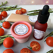 Сувениры и подарки handmade. Livemaster - original item Cosmetics set gift Tomato and rosemary. Handmade.