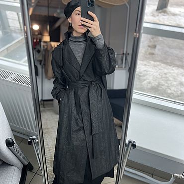 Одежда ручной работы. Ярмарка Мастеров - ручная работа Тренч из тайвека. Handmade.