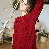 Одежда handmade. Livemaster - original item Sweater-blooming Liana. Handmade.