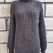 Шерстяной джемпер пуловер (натуральная домашняя лечебная шерсть)