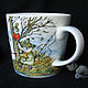 Order Copy of Copy of Copy of Copy of Mug Totoro. Ekaterina Pisarevskay porcelain. Livemaster. . Mugs and cups Фото №3