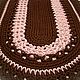 Carpets for home: oval openwork multicolored rug. Floor mats. knitted handmade rugs (kovrik-makrame). My Livemaster. Фото №5