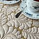 Сервировочная салфетка. Салфетки. Лоскутная мастерская Matilda.quilt. Ярмарка Мастеров.  Фото №5
