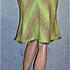 Skirt chetyrehkolka Spanish hlaka(light green). Skirts. NicoLeTTe. My Livemaster. Фото №5