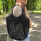 Заказать Воздушная сумка из рафии. Ручная работа. my_wool_story. Ярмарка Мастеров. . Авоська Фото №3