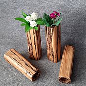Для дома и интерьера handmade. Livemaster - original item Vase made of stained beech. Handmade.