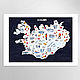  Плакат " Исландия", А3. Картины. Krackared. Интернет-магазин Ярмарка Мастеров.  Фото №2