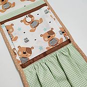 Для дома и интерьера handmade. Livemaster - original item Pockets in the garden Teddy Bears. Handmade.