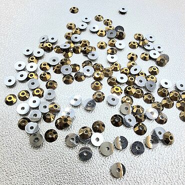 Материалы для творчества ручной работы. Ярмарка Мастеров - ручная работа Crystal Dorado, 3мм, Swarovski пришивные стразы. Handmade.