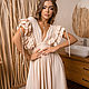 Платье из муслина со шлейфом, Платья, Москва,  Фото №1