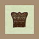 Applique embroidery lace Crown flower patch FSL. Applications. materials for creative Anna Sintez. My Livemaster. Фото №6