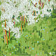 Картина пейзаж весна белые цветы рисунок дерево Облака вишневых цветов. Картины. Анна Крюкова (impression-живопись). Ярмарка Мастеров.  Фото №5