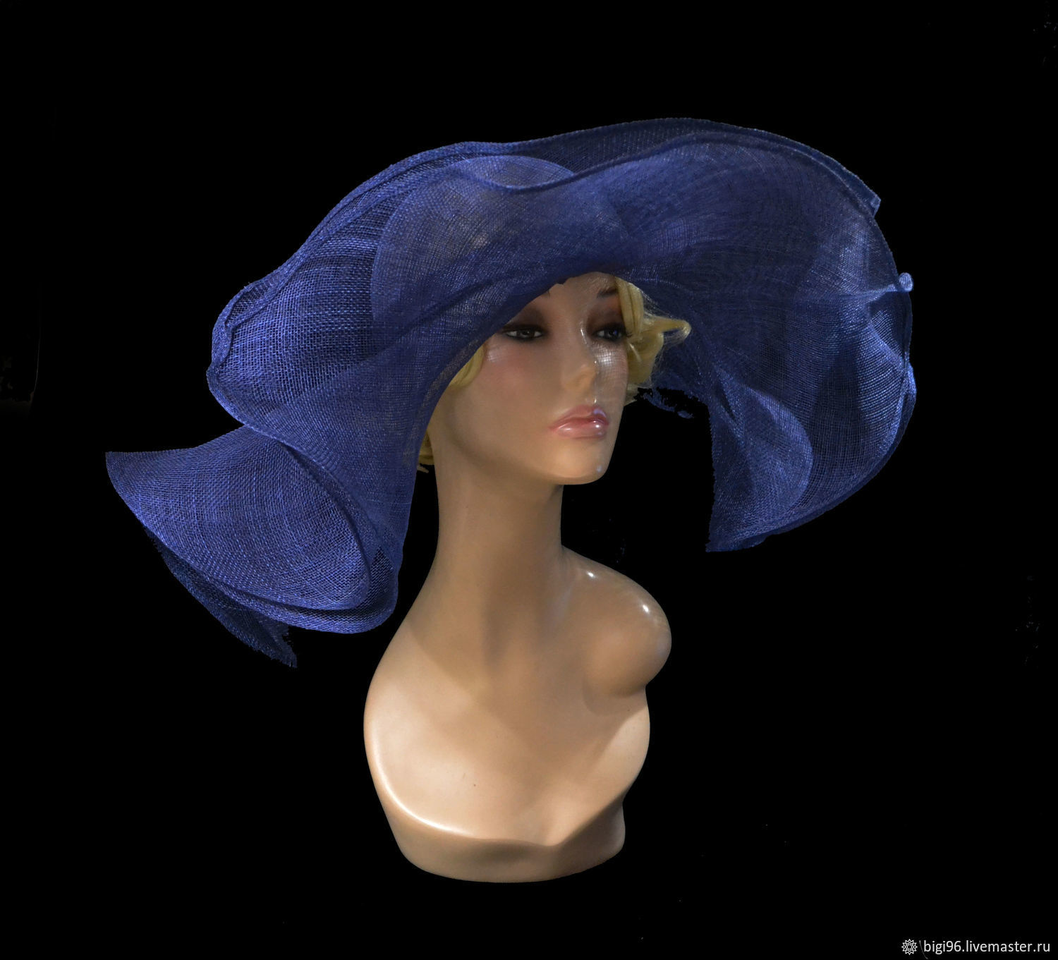Blue shinamei hat, Hats1, Moscow,  Фото №1
