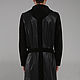 Order Leather Man Coat. Lollypie - Modiste Cat. Livemaster. . Dressing gowns mans Фото №3