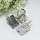 Jewelry Set Jade silver 925 ALS0092. Jewelry Sets. Sunny Silver. My Livemaster. Фото №6