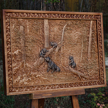 Резные рамы из дерева для картин и зеркал