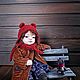 Order boudoir doll: Papier-mache doll Mobile doll 24 cm. Olga Shepeleva Dolls. Livemaster. . Boudoir doll Фото №3