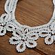 Necklace 'Magenta' Vologda lace. Necklace. Chest of gifts. My Livemaster. Фото №5