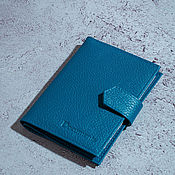 Канцелярские товары handmade. Livemaster - original item Cover for car documents and passport New jeans. Handmade.