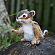 Chipmunk Ronka. Interior toy, felted out of wool. Felted Toy. Natalya Gorshkova Cute toys felting. Online shopping on My Livemaster.  Фото №2