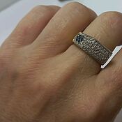 Кольцо с бриллиантами 0.39 ct
