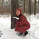 Вязаный женский костюм с юбкой АРКЛОУ из кашемира и мериноса. Костюмы. IRINASHIROKOVARUSSIA. Ярмарка Мастеров.  Фото №6