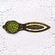 Bookmark Gossamer light green color Chartreuse. Bookmark. fiorellino. Online shopping on My Livemaster.  Фото №2
