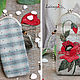 Eyeglass case with clasp 'Red Poppy'. Japanese patchwork. Eyeglass case. Olga Abakumova. Lolenya (lolenya). My Livemaster. Фото №4