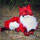 Soft toys: Red fox. Stuffed Toys. Teddybeasts. Online shopping on My Livemaster.  Фото №2