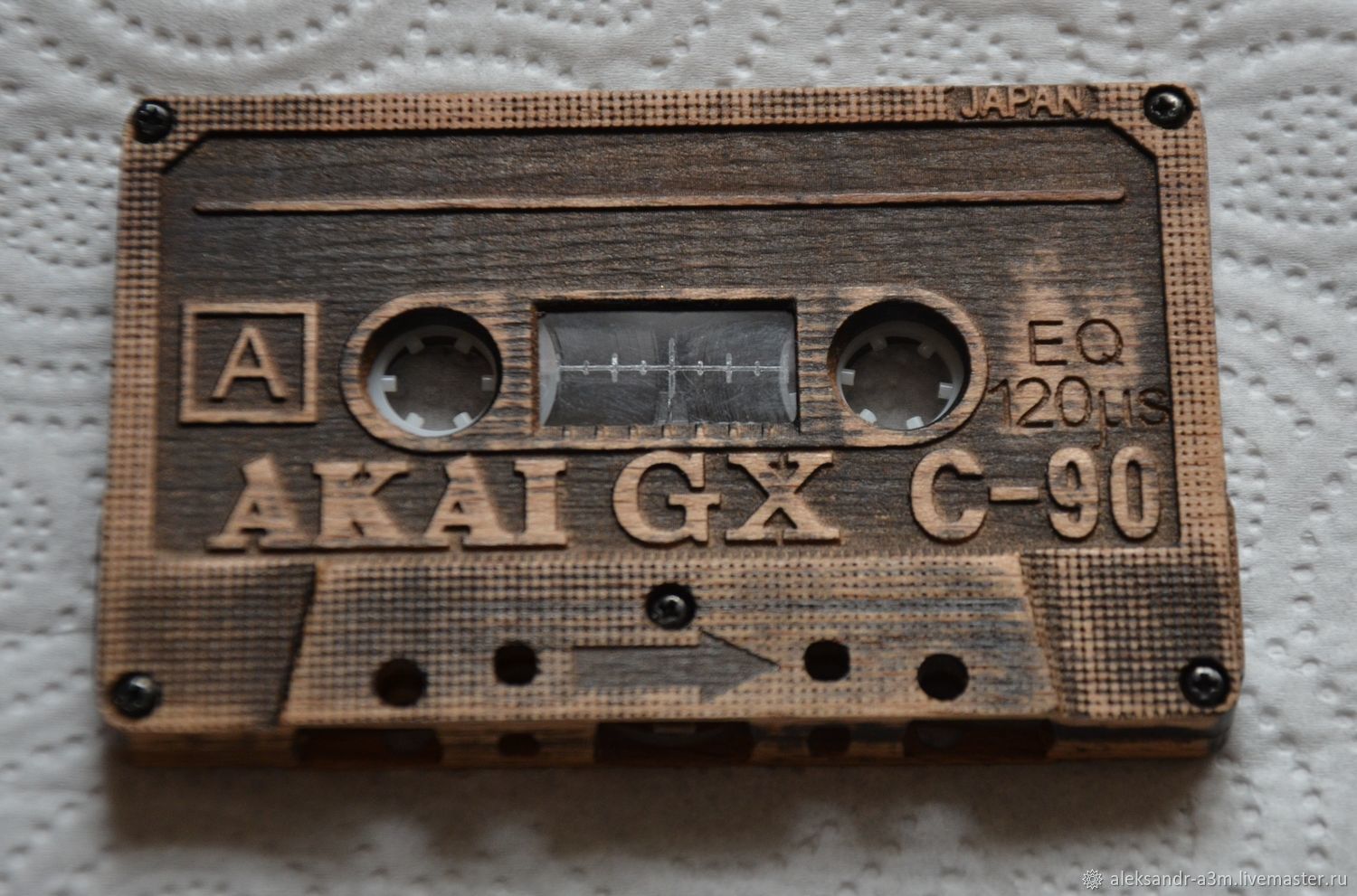 Винтаж: Аудиокассета AKAI GX 90 деревянная! Дизайнерская!!! в интернет ...