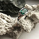 VS Emerald 2,09 Men's 925 silver ring with natural emerald, Rings, Moscow,  Фото №1