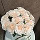 Букет из чайных роз в вазе. Букеты. Flowers16kzn-. Ярмарка Мастеров.  Фото №6
