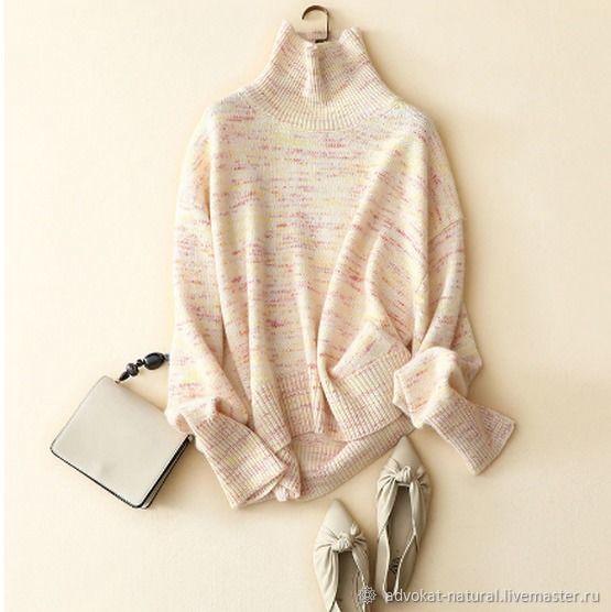 Melange cashmere sweater, Sweaters, Ekaterinburg,  Фото №1