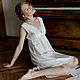 Emmanuelle silk cambric nightgown. Nightdress. Delicate Clothing Store (Daria). My Livemaster. Фото №5