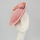 Order Catherine's hat with flowers. color CORAL. Exclusive HATS. LANA ANISIMOVA.. Livemaster. . Hats1 Фото №3
