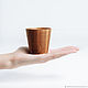 Vaso de vidrio de olmo con textura de madera. R11. Shot Glasses. ART OF SIBERIA. My Livemaster. Фото №5