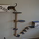Wall complex for cats 'a salute to -1'. Scratching Post. VIMBESK. Online shopping on My Livemaster.  Фото №2