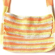 Сумки и аксессуары handmade. Livemaster - original item Shoulder bag: thick, made of pure cotton. Handmade.