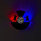 Wall clock with led light from the album the Dance, Backlit Clocks, St. Petersburg,  Фото №1