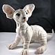 Order felt toy: Kitten Sphinx. colorlight (colorlight). Livemaster. . Felted Toy Фото №3