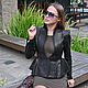 Python Pleasure leather jacket, Outerwear Jackets, Moscow,  Фото №1