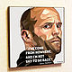 Picture Poster of Jason Statham-2 in the style of Pop Art, Pictures, Moscow,  Фото №1